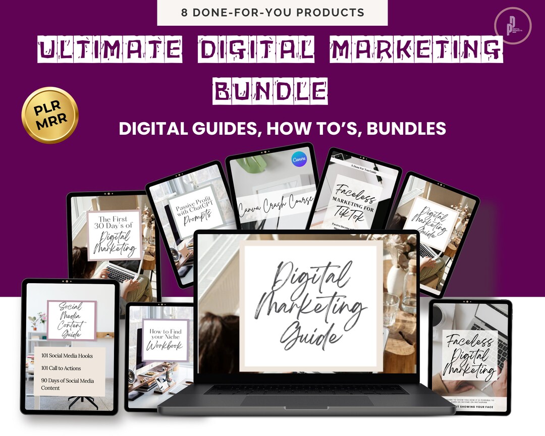 Ultimate Digital Marketing Bundle DFY Guides With Private Label Rights ...