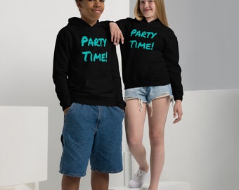 Party Time! Youth heavy blend hoodie sweatshirt