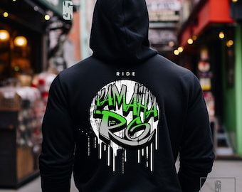 Moletom com Capuz Yamaha R6 Estampa nas Costas - Moda Urbana Unissex para Motocicletas Supersport