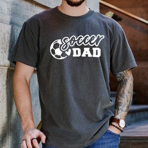 Comfort Colors® Custom Soccer Shirt, Personalized Soccer Gifts, Soccer Mom Shirt, Soccer Team Gifts, Player Name TShirt, Matching Soccer Tee