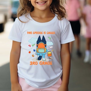 Blue Dog Back To School Pre-K Shirts, This Episode Is Called Pre-K Tee, Blue Back To School Shirt, Blue Dog Shirt, Blue Squad Group Shirts