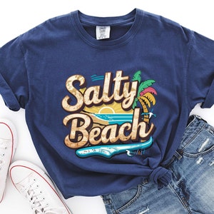 Comfort Colors® Beach Vacation Shirts for Family Friends Custom Trip T-Shirt T Shirt Tee Matching Men Kids Women Boys Girls Personalized