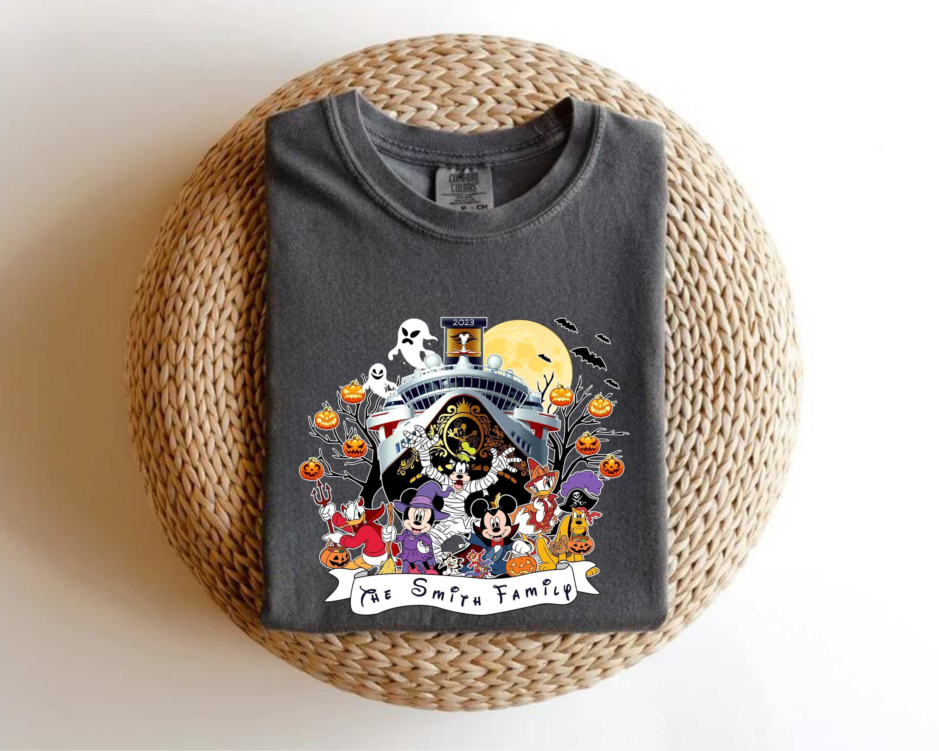 Mickey Mouse Costume Boo Horror Halloween Comfort Colors T-shirt ...