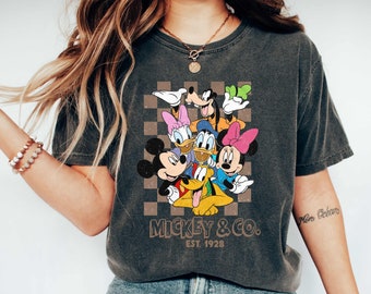 Mickey & Co Comfort Colors® Shirt, Mickey and Co, est. 1928 Shirt, Unisex Shirt, Comfort Shirt, Disney Shirts, Disney Trip Shirt, Disneyland