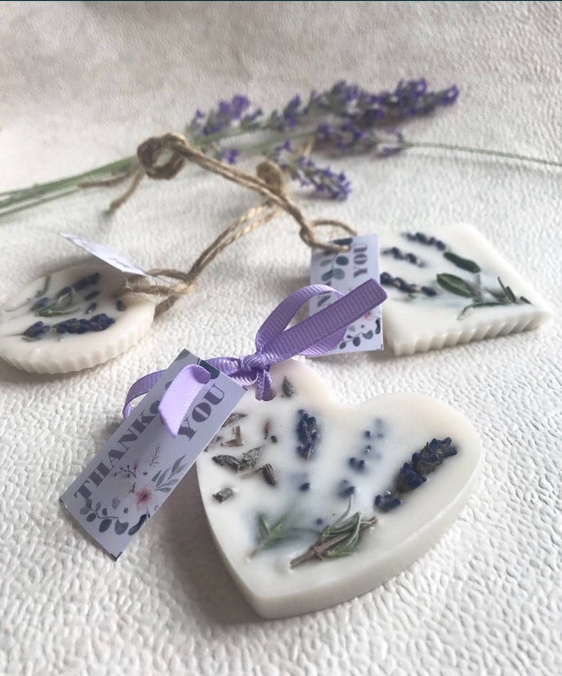 Soy Wax Sachets: Elegant Floral Air Fresheners for Wedding Favors and ...
