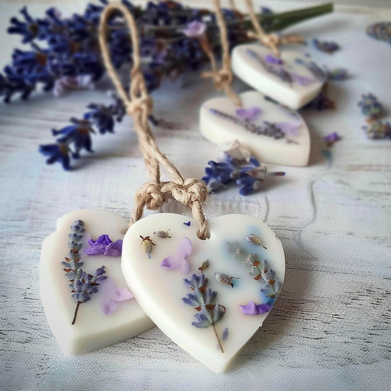 Soy Wax Sachets: Elegant Floral Air Fresheners for Wedding Favors and ...