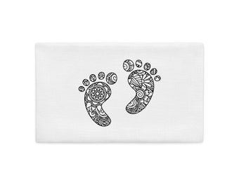 Baby Feet Premium Pillow Case