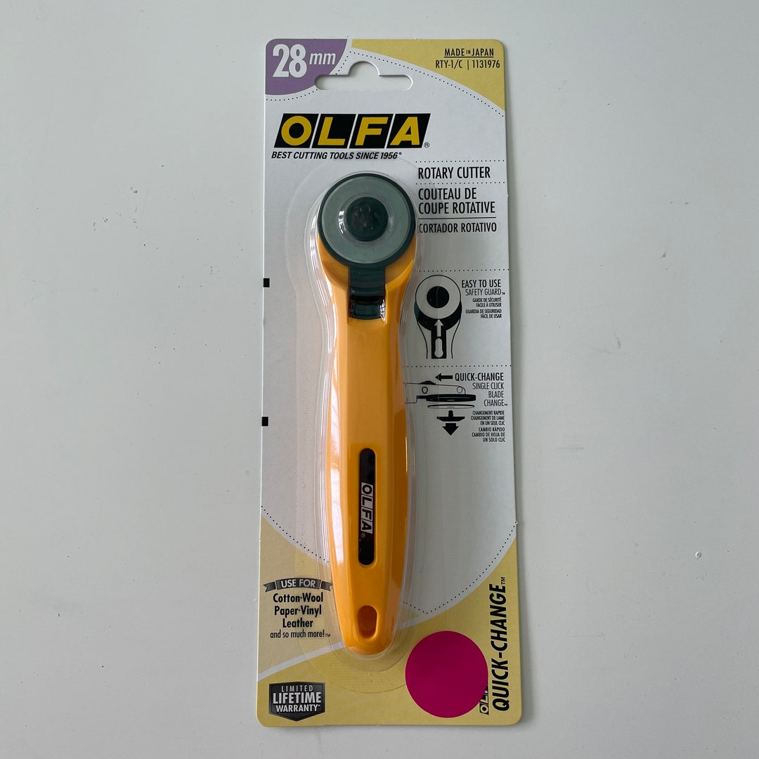 Rotary Cutter Yellow 28mm RTY-1/C Olfa