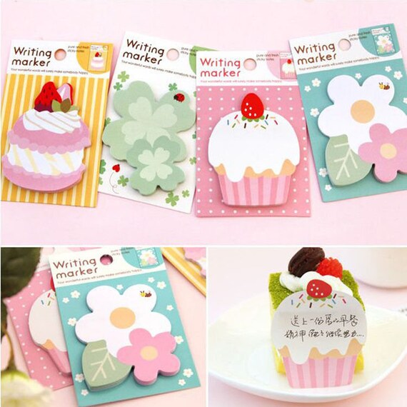 cupcake post it notes