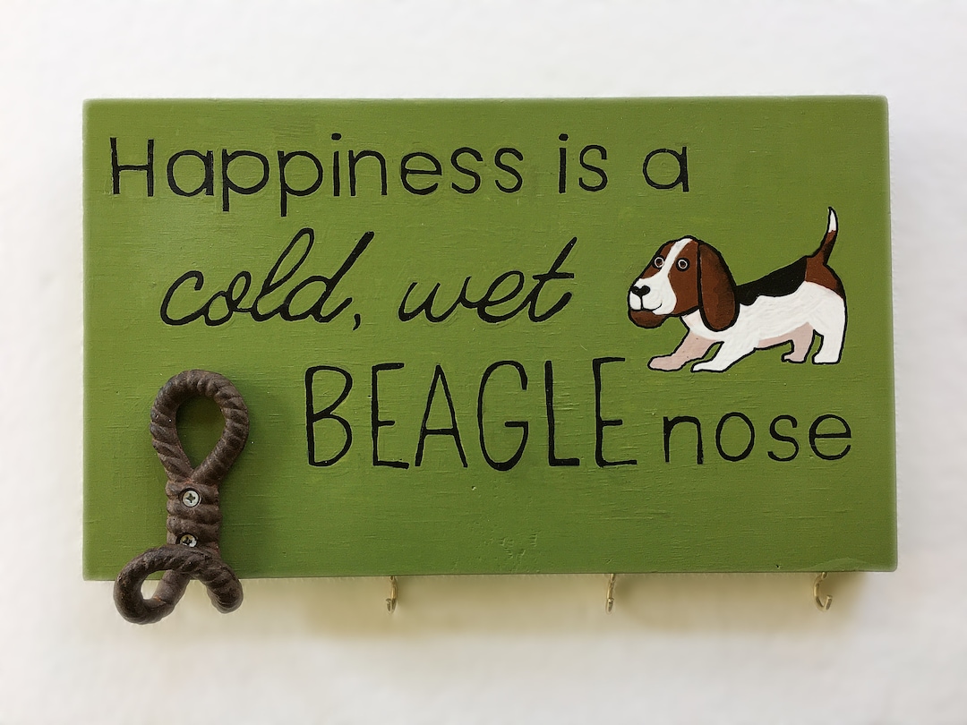 Beagle Sign and Leash Holder