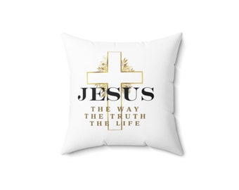 JESUS スパンポリエステルスクエア枕
