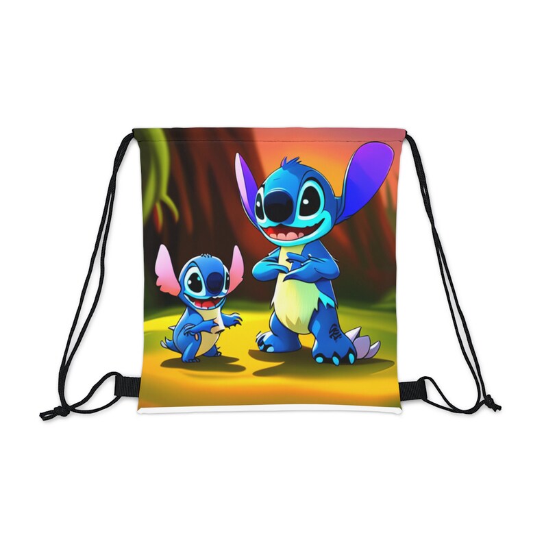 Stitch - Bolsa com cordão para exterior imagem 2