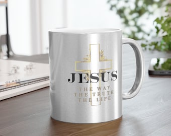 JESUS メタリックマグ（シルバー\ゴールド）
