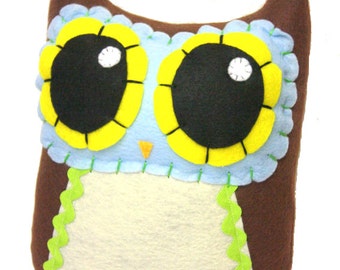 Owl Mama - Eco-friendly Felt Plush Owl