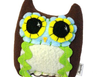 Little Owling - Eco-Friendly Felt Plush Owl