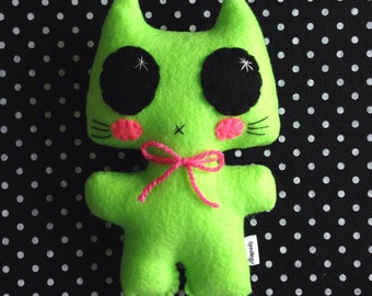 Minou Kitty - Eco-friendly Felt Plush Kitty