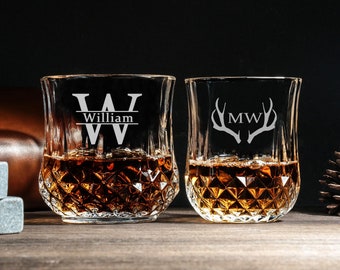 Personalized Whiskey Glass,Champagne Coupe Glass,Custom Engraved Whiskey Wine Glass Cup,Groomsman Bridesmaid gift,Best Man Gift,gift for Dad