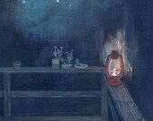 Out All Night - limited edition archival art print