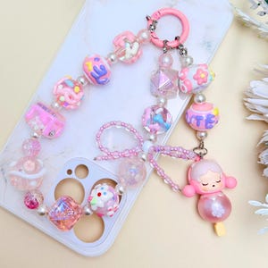 Pop Mart Pop Bean Keychain: Handmade Phone/Bag Charm