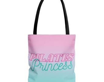 Pilates Princess Tote Bag: Stylish Gym & Shopping Bag