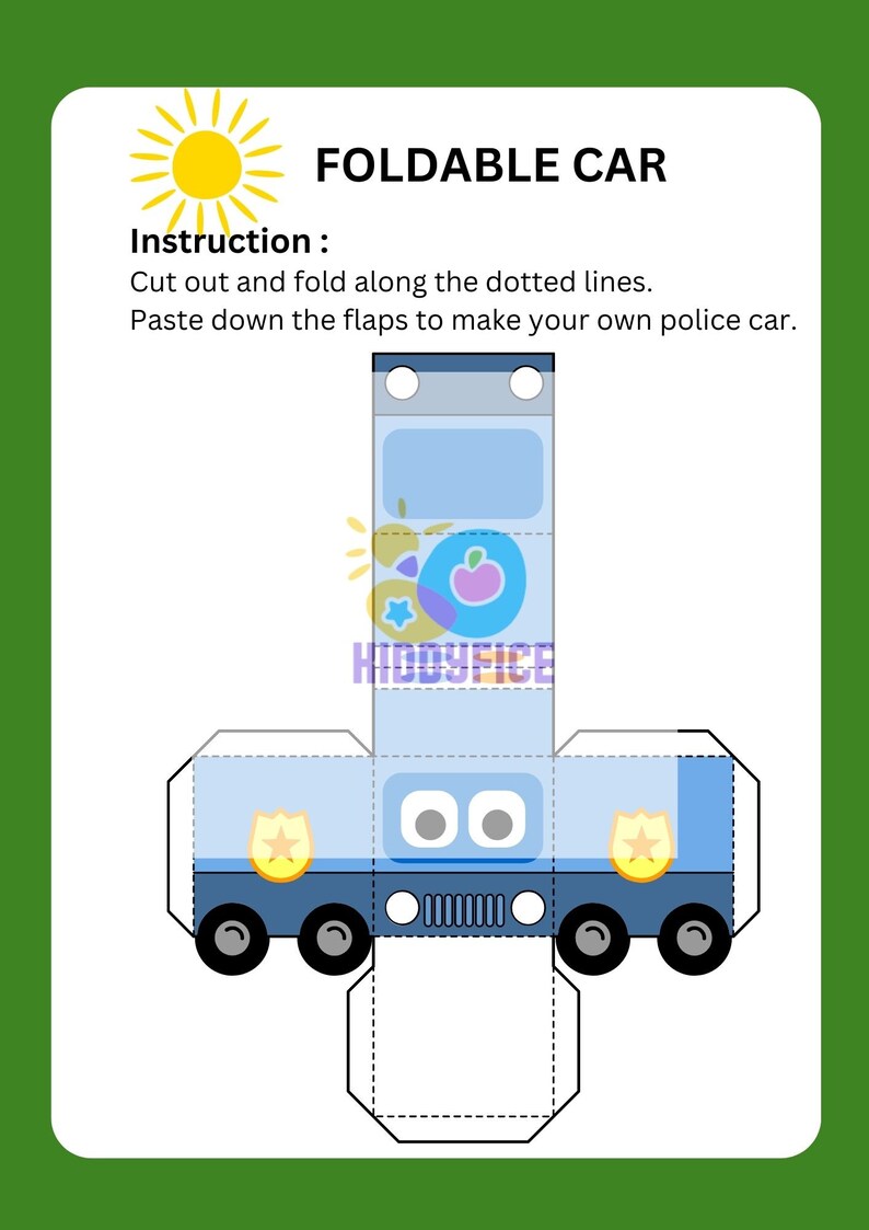 Worksheet Transportation Theme for Kindergarten 4-6 Years Old image 2