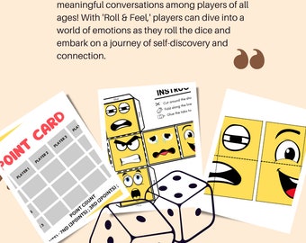 Roll and Feel : Emotion Dice Game
