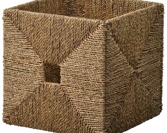 Woven around a steel frame handcrafted basket to store your items