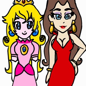 Peach and Pauline