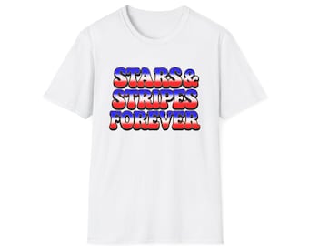 Vintage 4th of July T-Shirt: Stars & Stripes Patriotic Tee