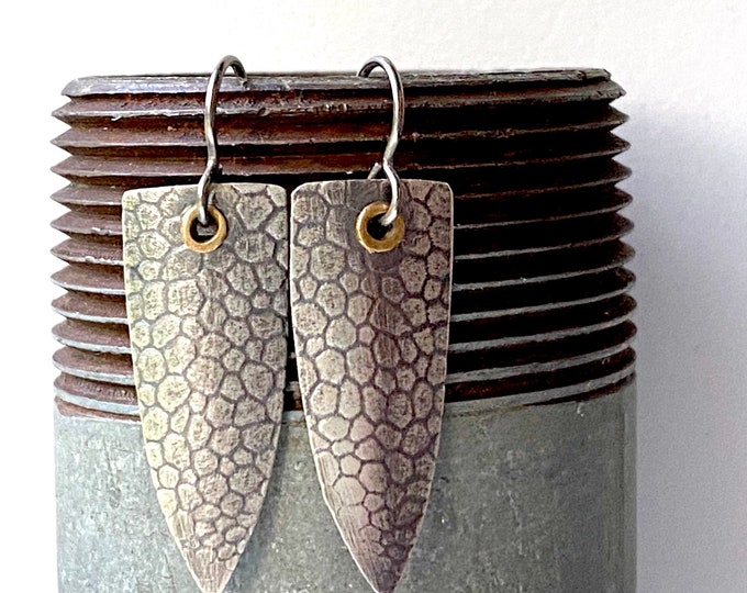 Shield Biologic Earrings - Cross Section Stem Cell - Hypoallergenic Ear ...