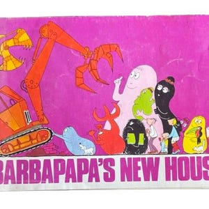 annata 1978 LA NUOVA CASA DI BARBAPAPÀ copertina morbida brossura