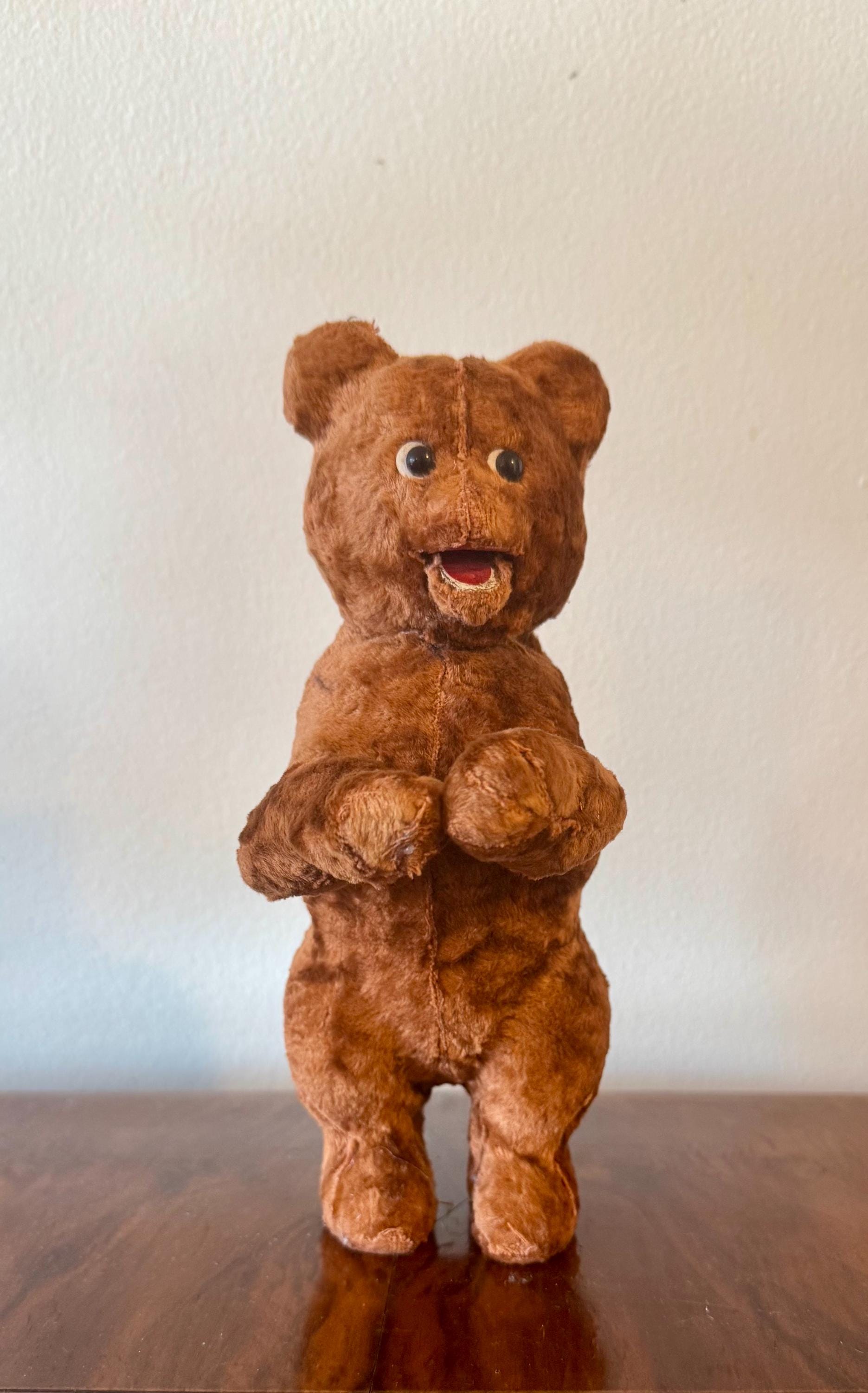感謝祭30%OFFロシア☆マトリョーシカ『Teddy bear』ウッドバーニング Rare 1960s Vintage Russia USSR Wind-up Toy Bear Mechanical Toy - Etsy