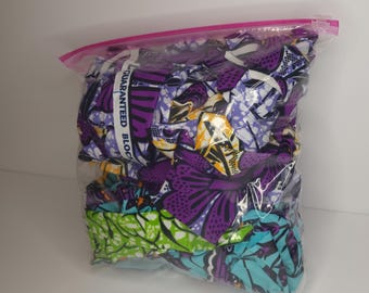 African Print Scraps