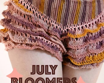July Bloomers | crochet pattern | advanced beginner level
