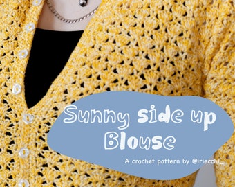 Sunny Side Up Bluse + Rock | 3 in 1 Häkelanleitung | fortgeschrittene Ebene