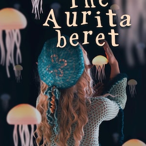 Aurita Jellyfish beret | crochet pattern | advanced beginner level