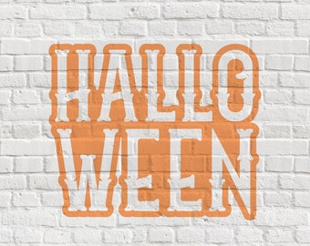 Halloween - Digital Cut File (1 File)