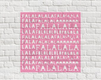 Fa La La Background Digital Cut File, SVG, Silhouette, Cricut, Die Cut