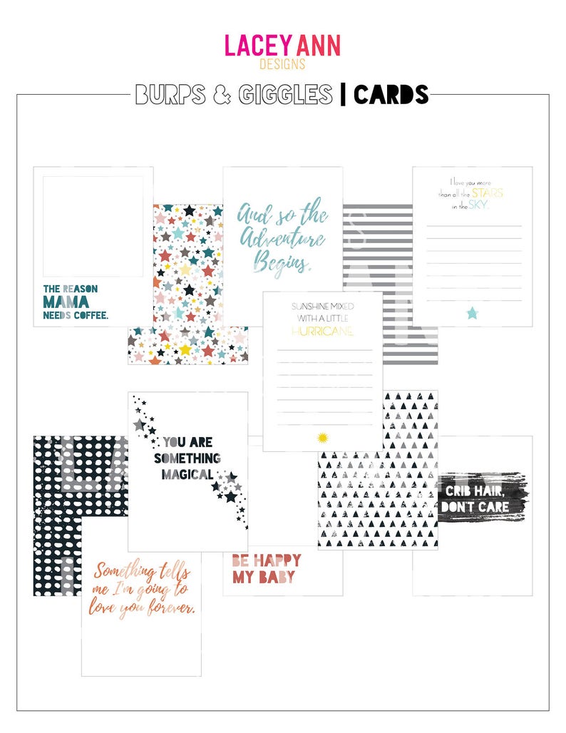Scrapbook Kit: Burps & Giggles image 3