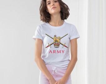 British Army insignia Women's Long Pant Pyjama Set