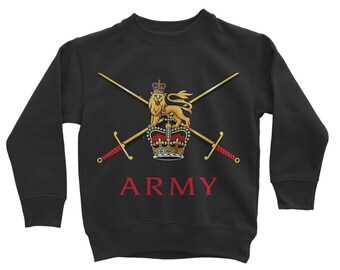 British Army insignia Classic Kids Sweatshirt