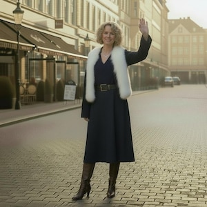 Kunstpelz Kurzjacke Strickmuster: Ärmel mit Rauten-Spitze (PDF Download)