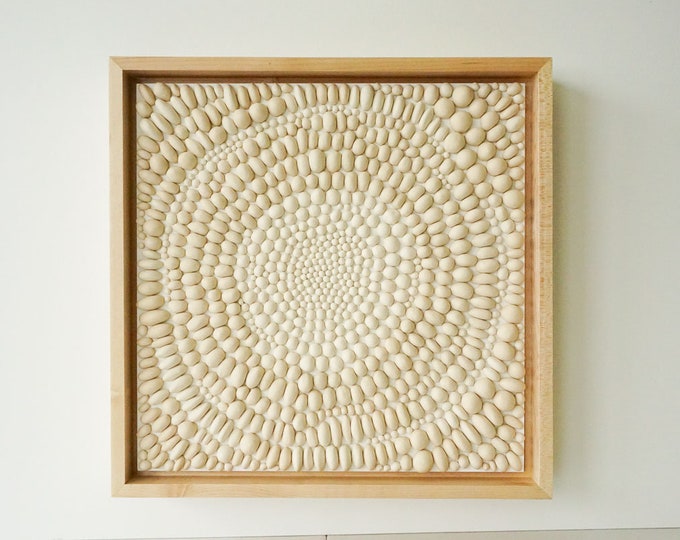 IN NATURE Ceramic Wall Art by Artist Tina Schowalter. Nature Inspired