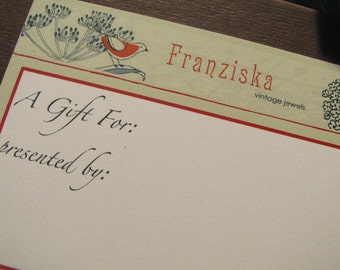Gift Certificate for Vintage Antique Jewelry, Wrapped and Ready to Present in any Amount