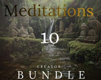 10 pistas de meditación relajantes / Música ambiental relajante para yoga, sueño, sanación y atención plena / Paquete de sonidos libres de derechos 2