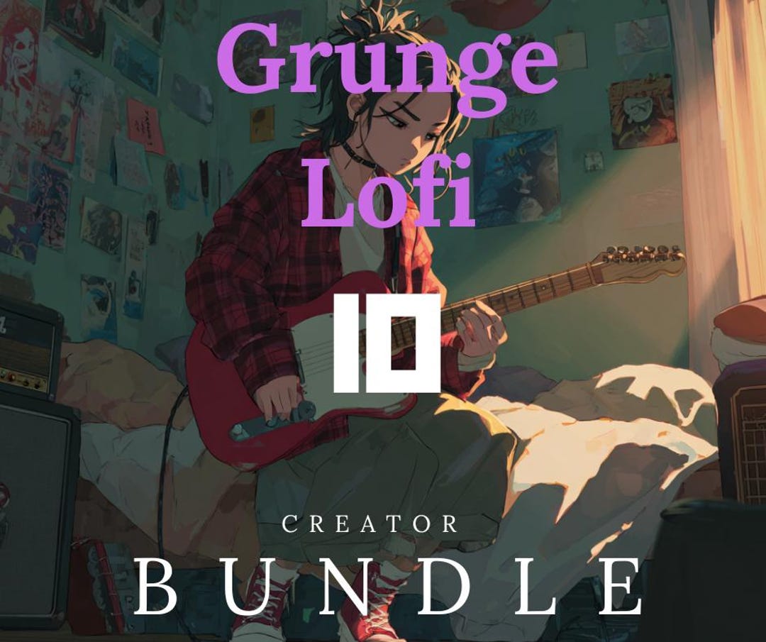 Grunge 5 Lofi Music Pack | Chill, Dark, Vintage Beats for Youtube ...