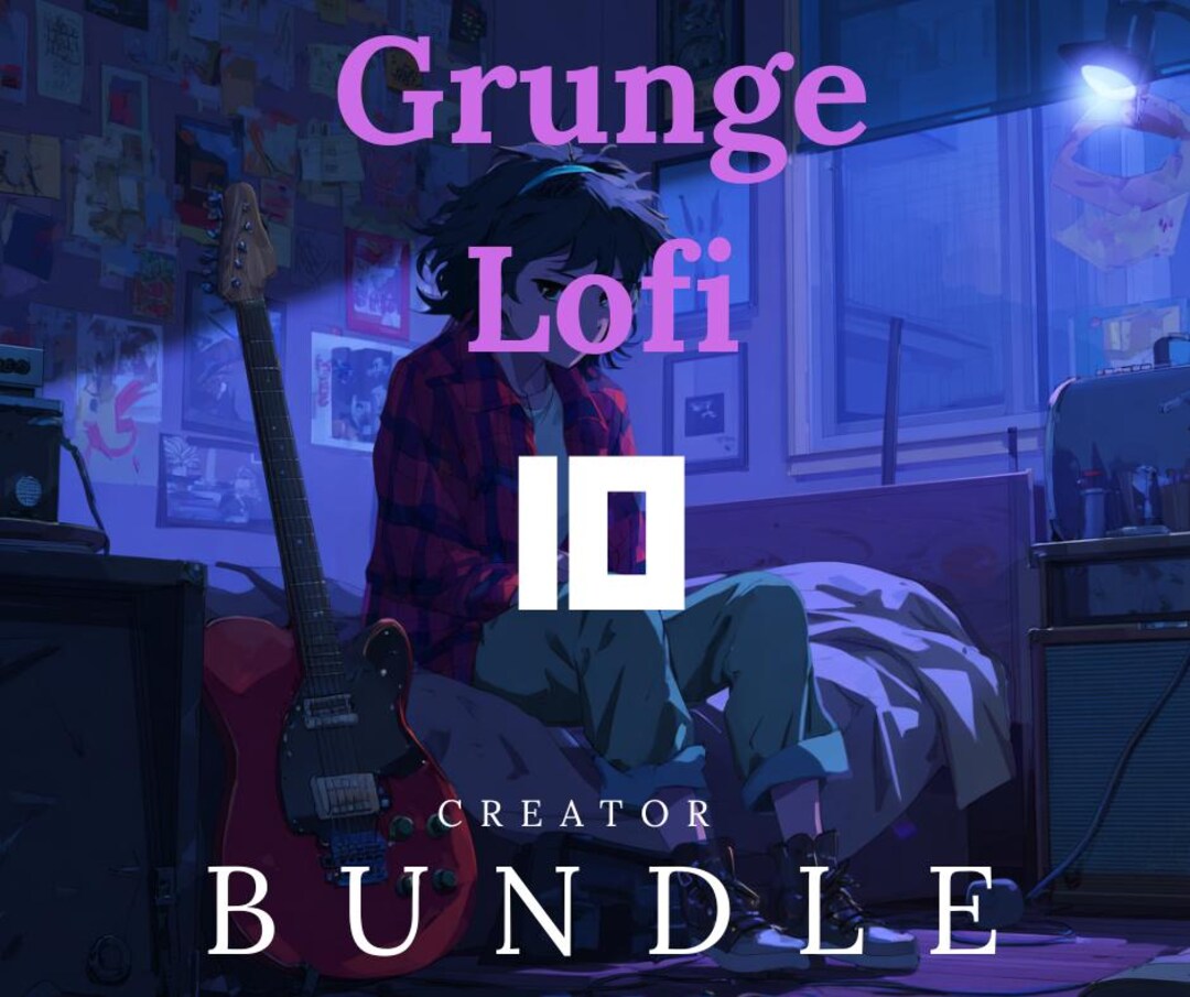 Grunge 3 Lofi Music Pack | Chill, Dark, Vintage Beats for Youtube ...