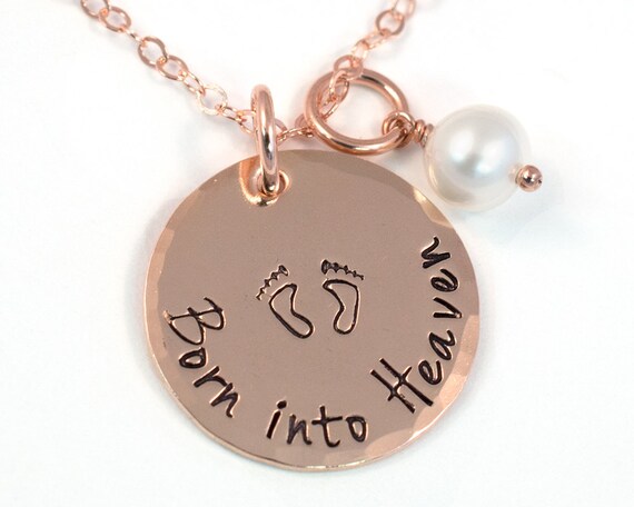 rose gold heaven necklace