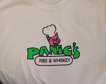 Widespread Panic ribs and whiskey Gildan t-shirt