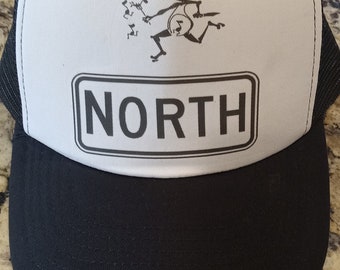 Widespread panic note eater North black trucker hat